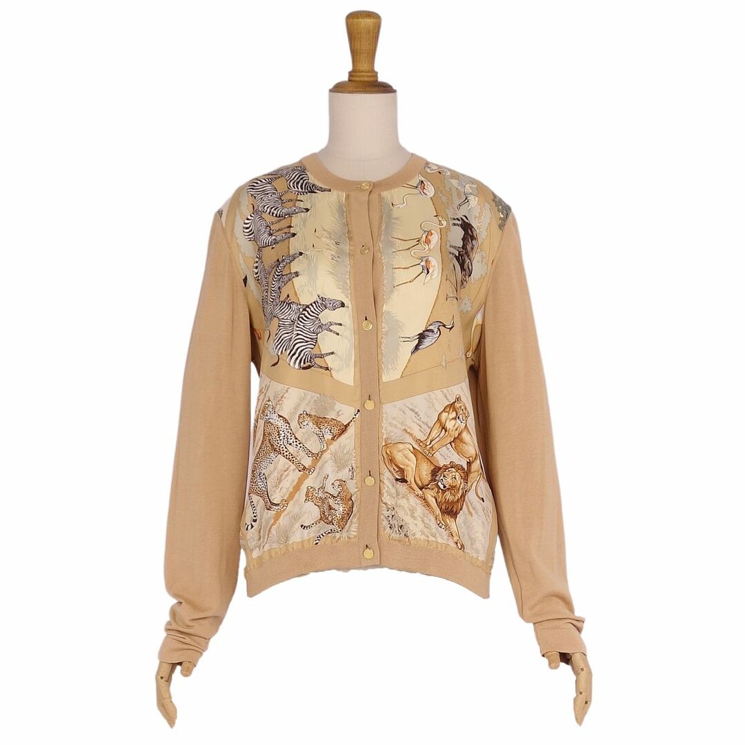 HERMES - Vintage エルメス HERMES ニット カーディガン ロング