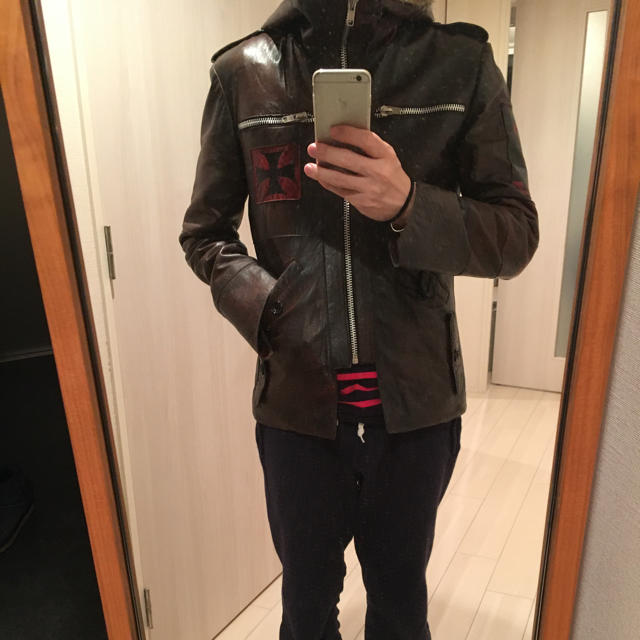 DIAMOND DOGS - ダイヤモンドドッグス レザーブルゾンの通販 by M's