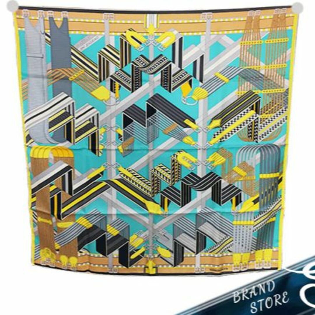 HERMES - エルメス カレ 90 SANGLES EN ZIGZAG スカーフ 2017春夏の