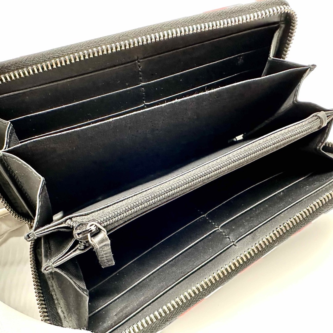 GUCCI - 【超極美品】グッチ ナイトクーリエ 長財布 ラウンド