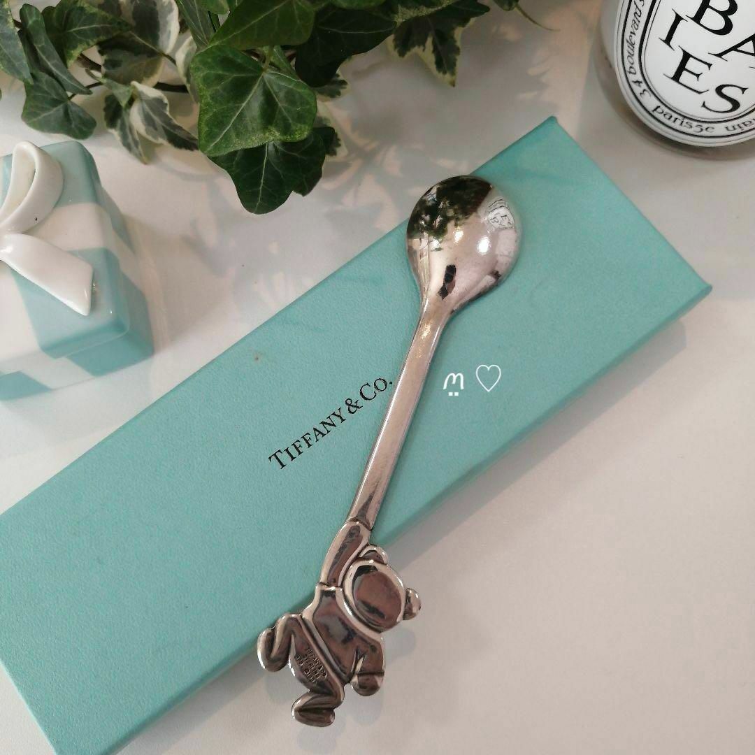 Tiffany & Co. - ティファニー ベアバルーン シルバーベビースプーン