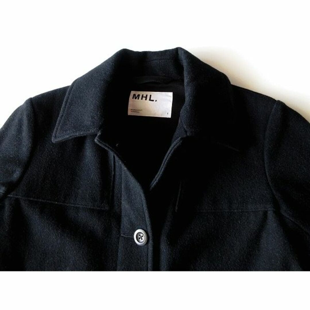 MHL. - MHL. マーガレットハウエル BASIC MELTON ステンカラーコート 1