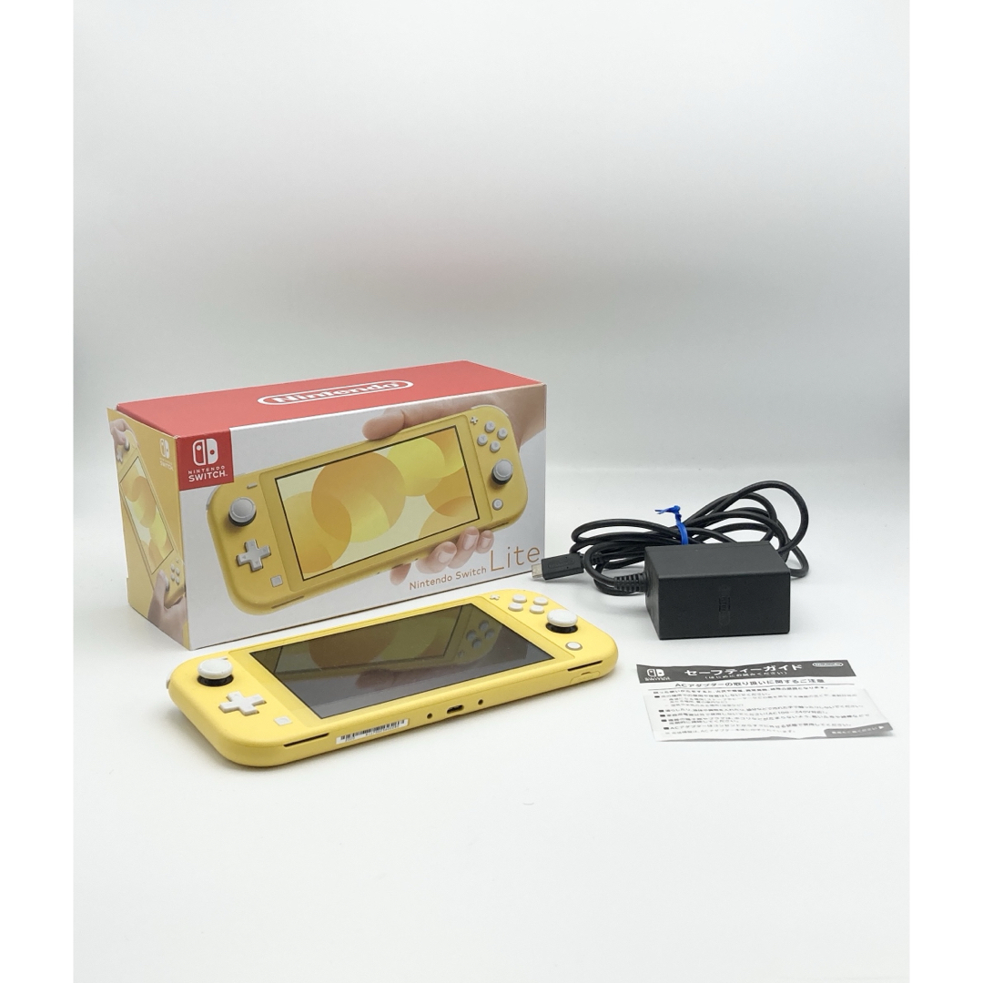 Nintendo Switch - Switchライト イエロー 付属品完品 中古品の通販 by