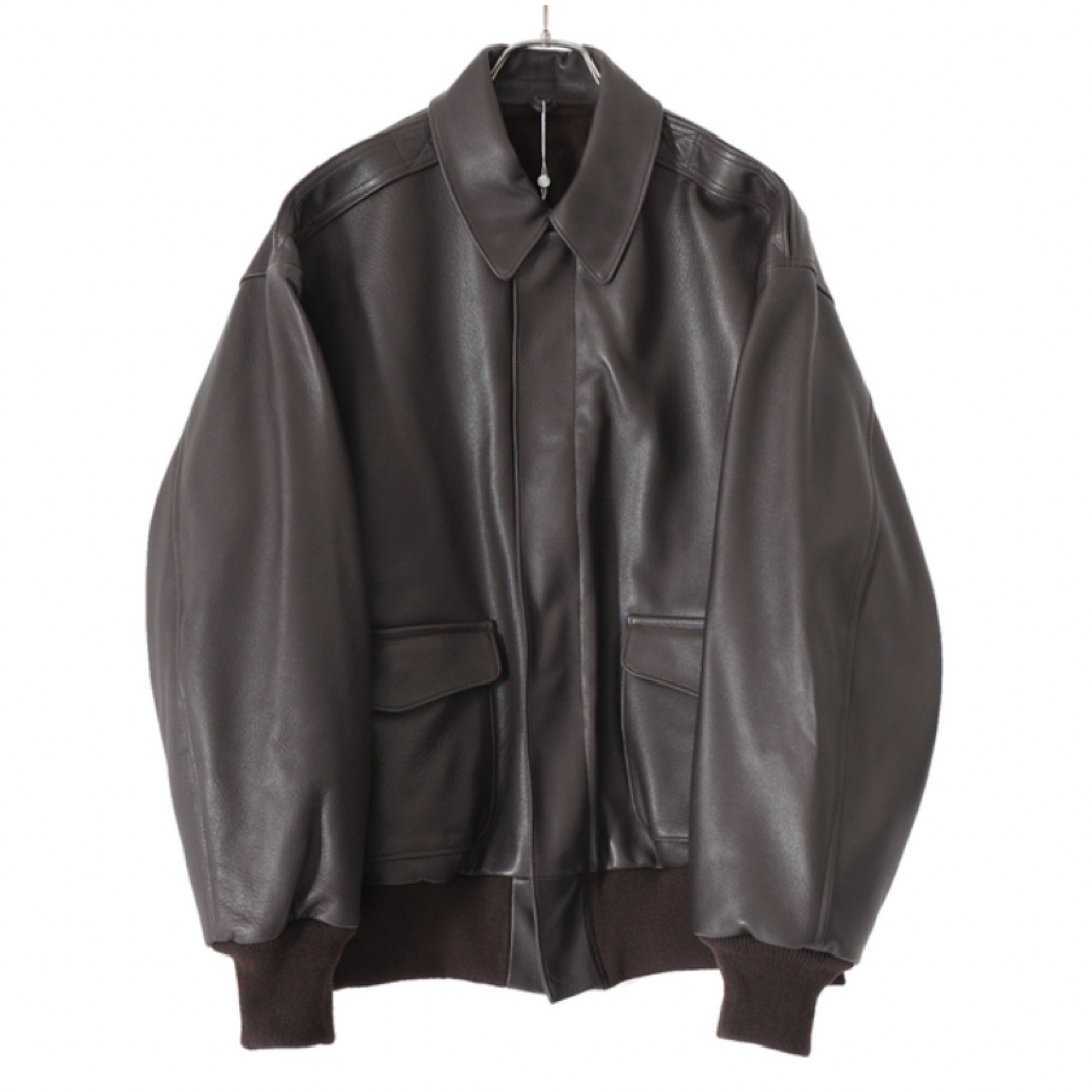 COMOLI - 23ss COMOLI シープスキン A-2ジャケット ブラウンの通販 by