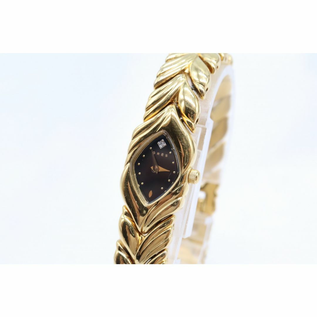 W73-18】動作品 電池交換済 GRES PARIS グレ 腕時計の通販 by ひろりん