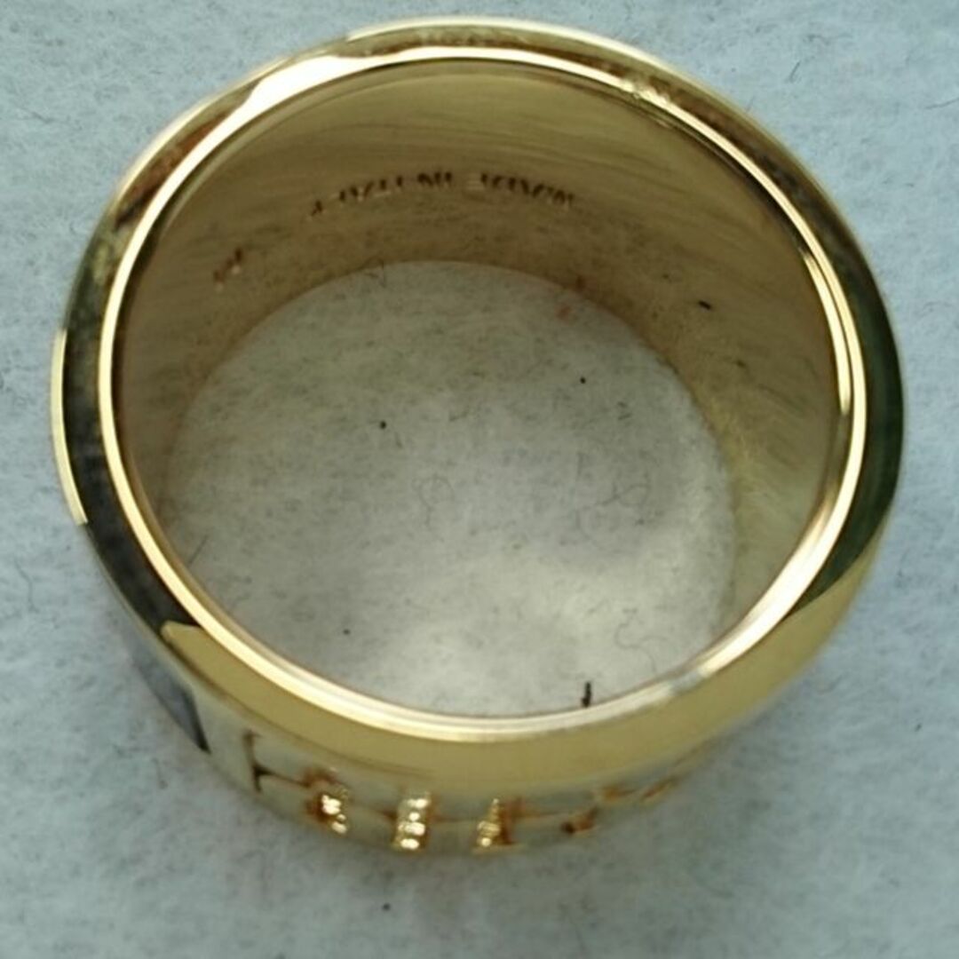 MIU MIU - ○新品/正規品○ MiuMiu ロゴ エナメル メタル リングの通販