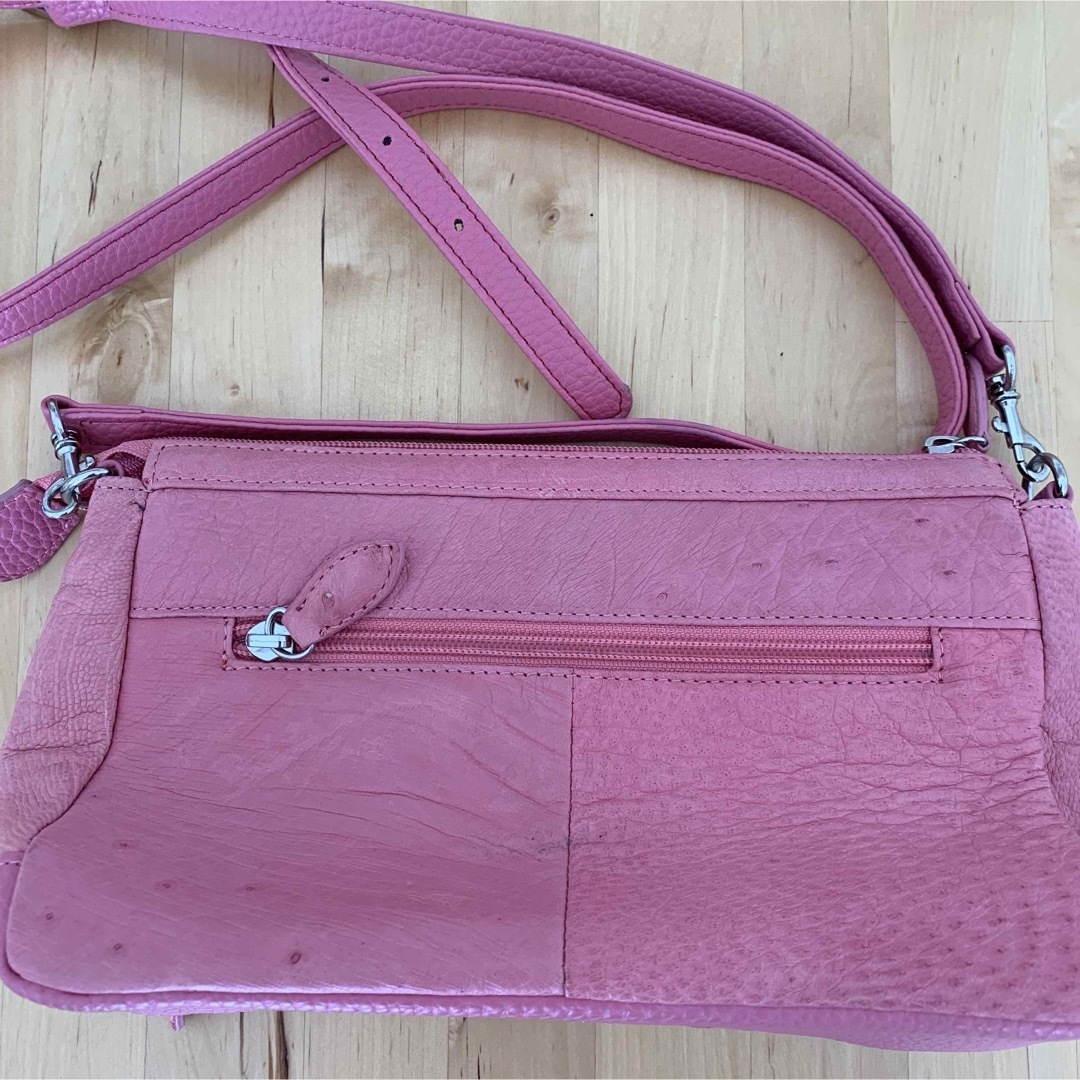 濱野皮革工藝/HAMANO - HAMANOピンクショルダーバッグの通販 by ころ