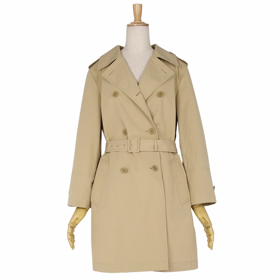 PRADA - 美品 プラダ PRADA コート トレンチコート ベルト付き 無地