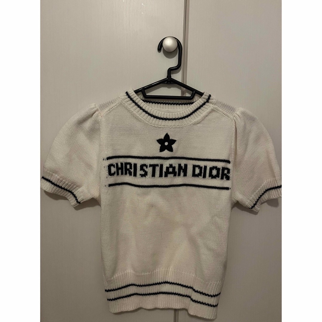 Christian Dior - 半袖ニットの通販 by Melo's shop｜クリスチャン