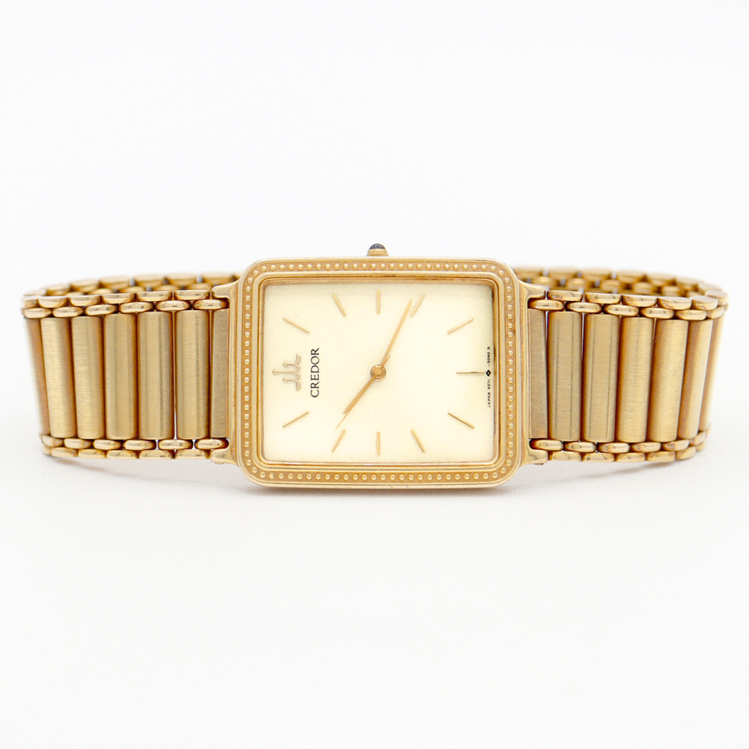 SEIKO - 電池交換済 SEIKO セイコー CREDOR クレドール スクエア 9571