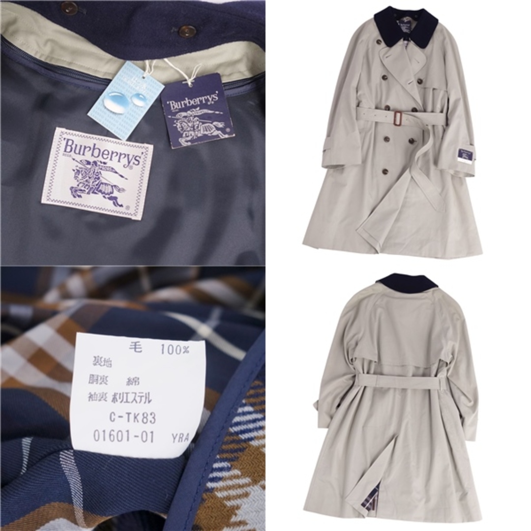 BURBERRY - 未使用 Vintage バーバリー Burberrys コート 2枚襟