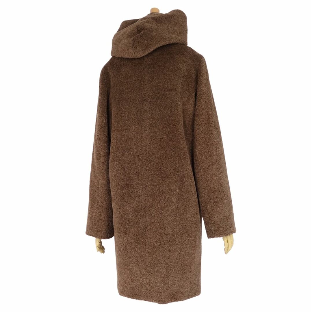 Max Mara - 美品 マックスマーラ Max Mara コート フーディー シャギー