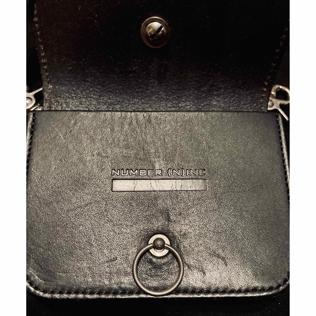 NUMBER (N)INE - 希少 NUMBER(N)INE ナンバーナイン レザー バッグ