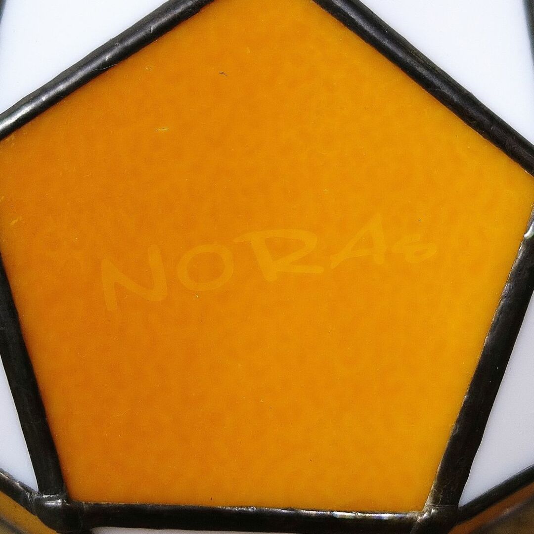 極美品 ノラズ NORAs シェード type-D ステンドグラス ゴールゼロ