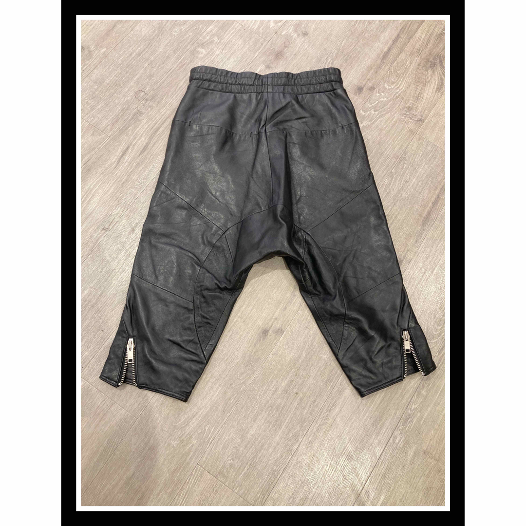 Yasuyuki Ishii - yasuyuki.ishii レザー サルエルパンツ の通販 by