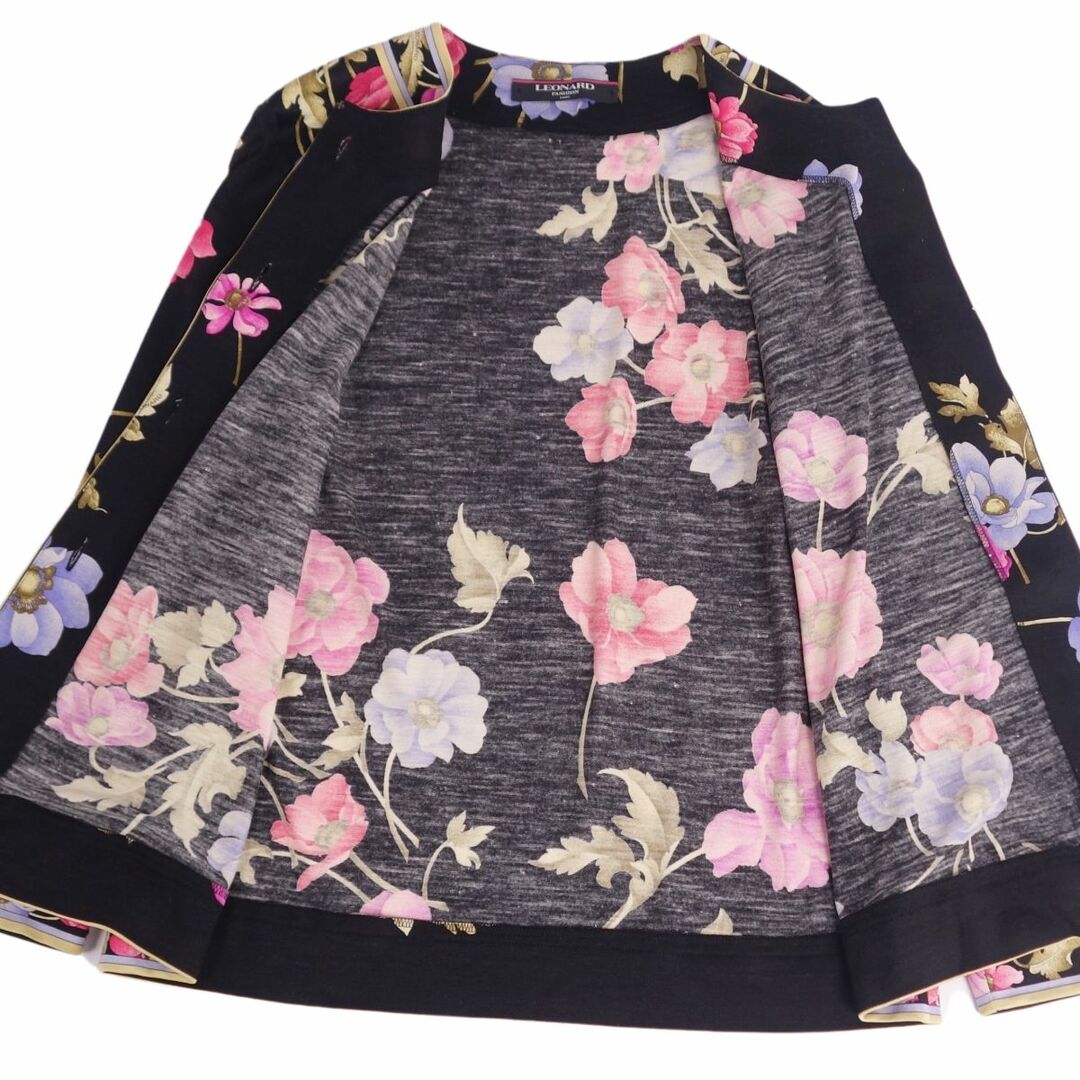 LEONARD - 美品 レオナール LEONARD FASHION カーディガン ロング