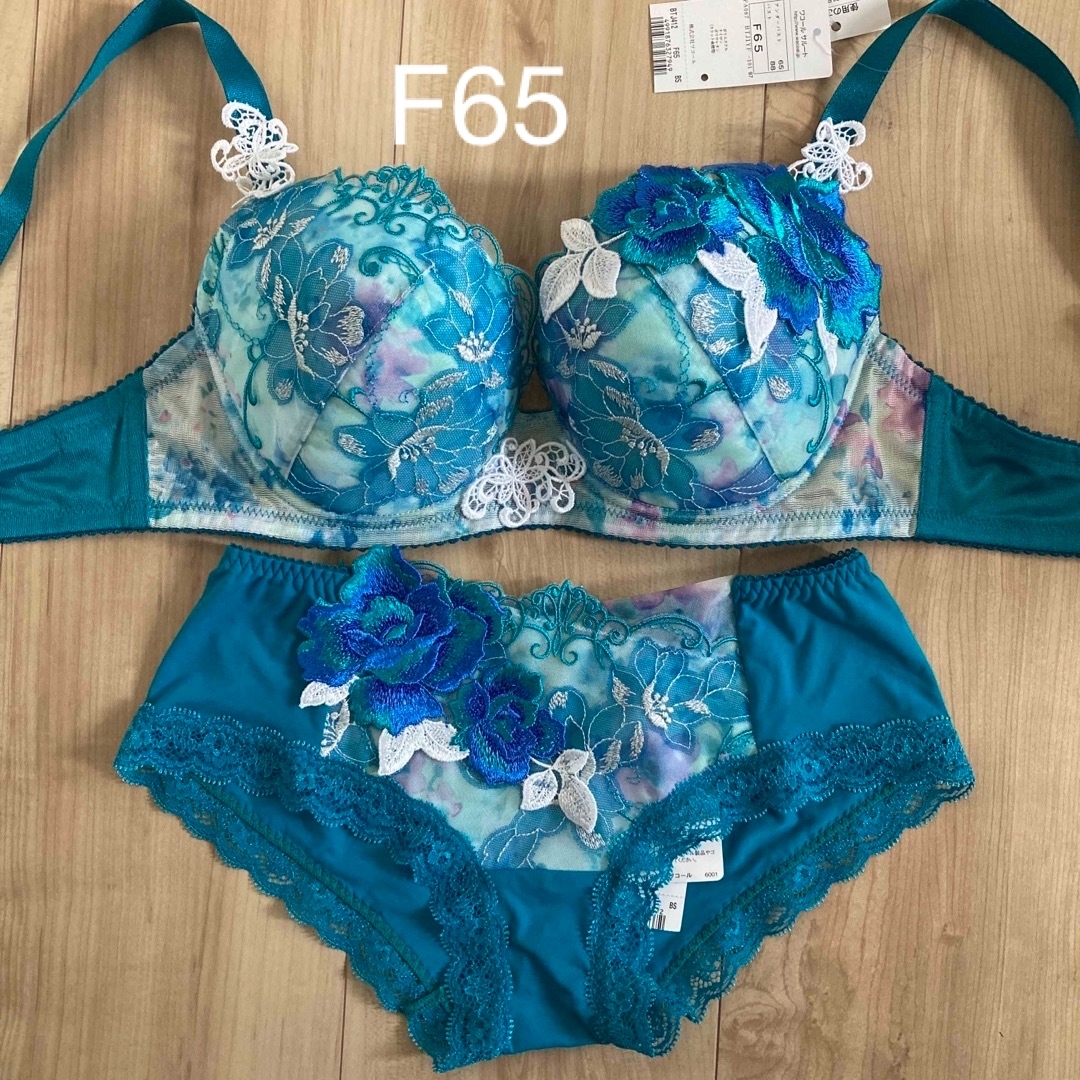 サルートのf65 p-up&ノーマルショーツM ワコール Salute サルート F65