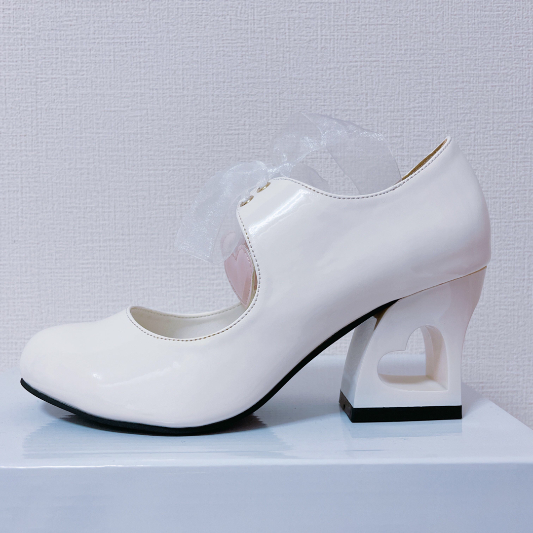 夢展望 - 夢展望 ハートヒールパンプス DearMyLoveの通販 by ♡hanaori