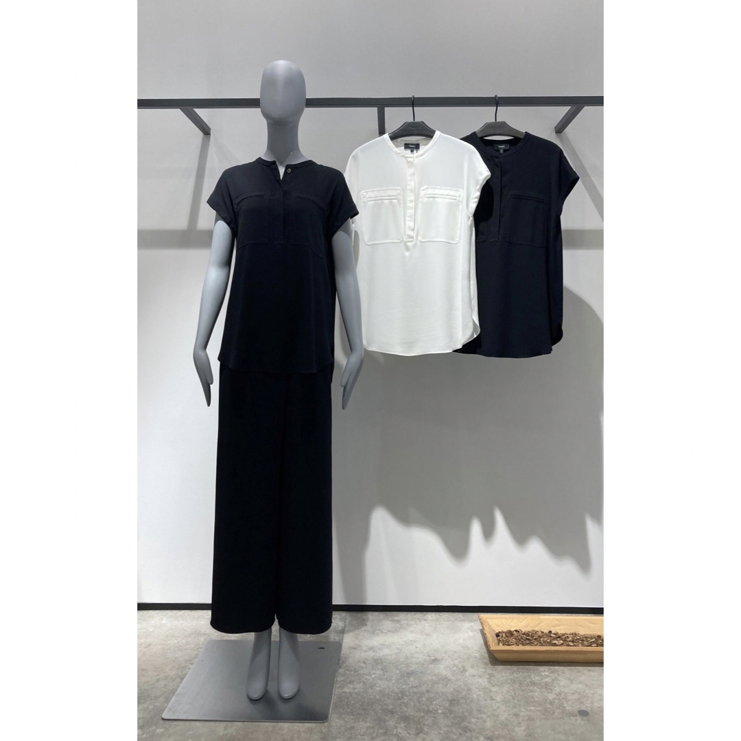 Theory - Theory 21ss プルオーバーブラウス＆ワイドパンツ