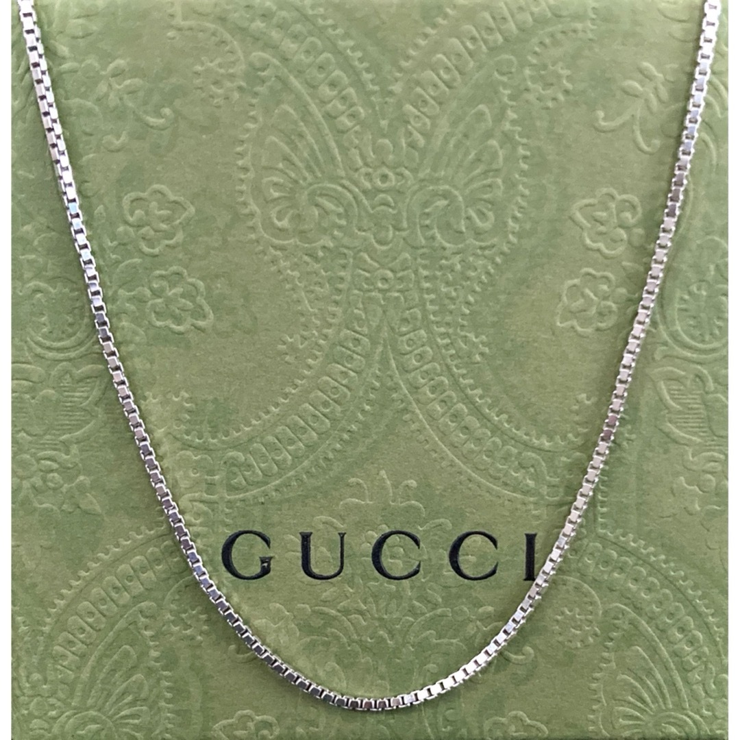GUCCI - グッチ ベネチアンチェーンネックレス シルバー925(65.5-75.5
