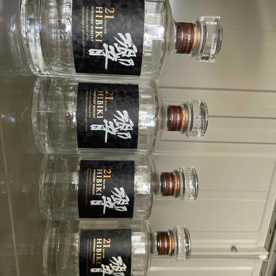 響21年&山崎18年 空瓶箱つき3本ずつセット 響21年&山崎18年 空瓶箱つき