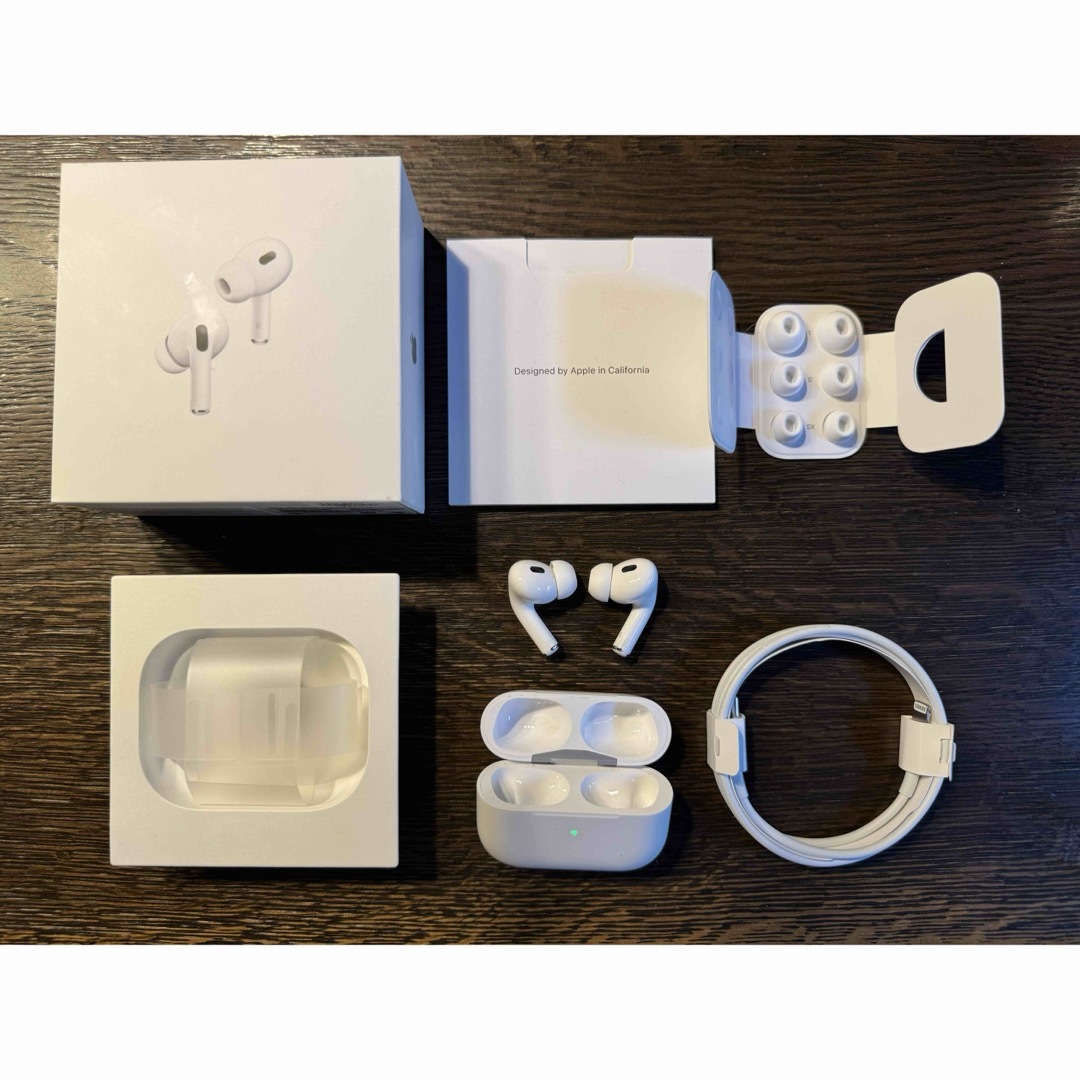Apple - 付属品完備 Apple AirPods pro2 第2世代 アップル エアポッズ