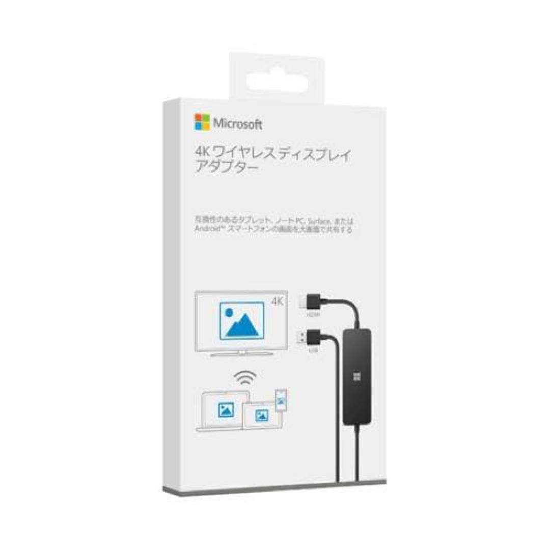 Microsoft - 新品 マイクロソフト4K ワイヤレスディスプレイアダプター