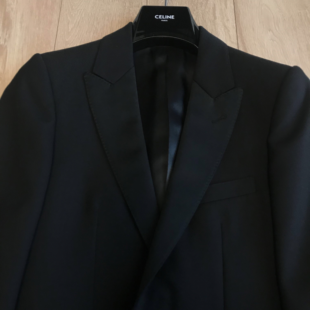 CELINE - 新品未使用 CELINE ピークドスモーキングジャケット エディ