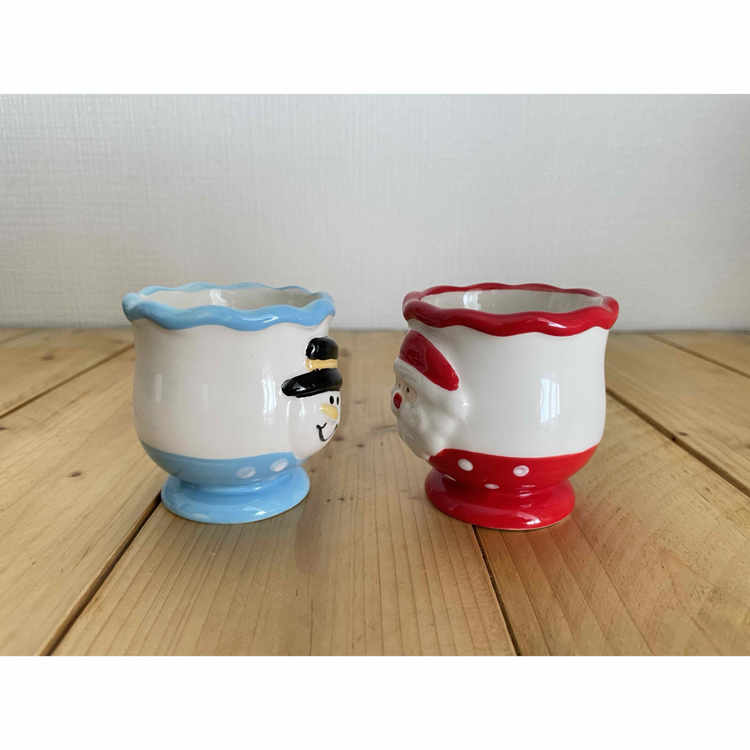 陶器 ガトー・ド・ボワイヤージュ クリスマス サンタ スノーマンの通販