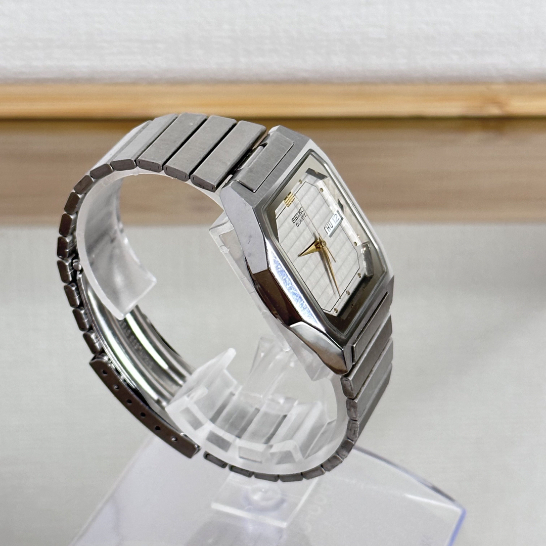 SEIKO - セイコー seiko クオーツ スクエア メンズ腕時計 稼動品