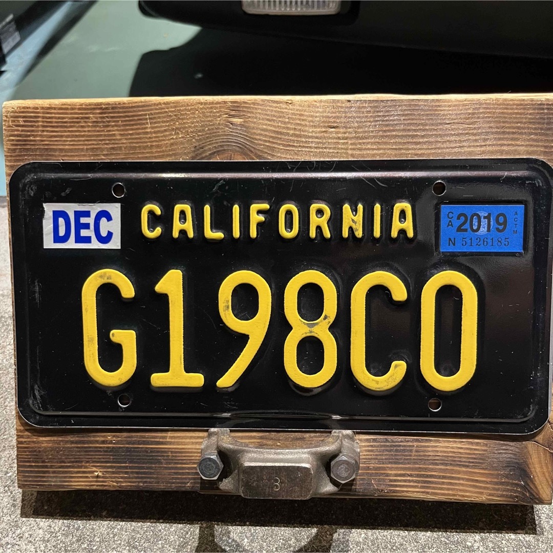 Chevrolet - 198 前後ペアカリフォルニアレガシーライセンスプレート
