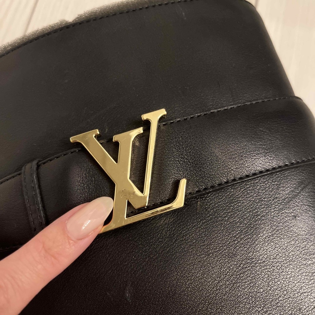 LOUIS VUITTON - ルイヴィトン エンジニアロングブーツ 37 24 ブラック