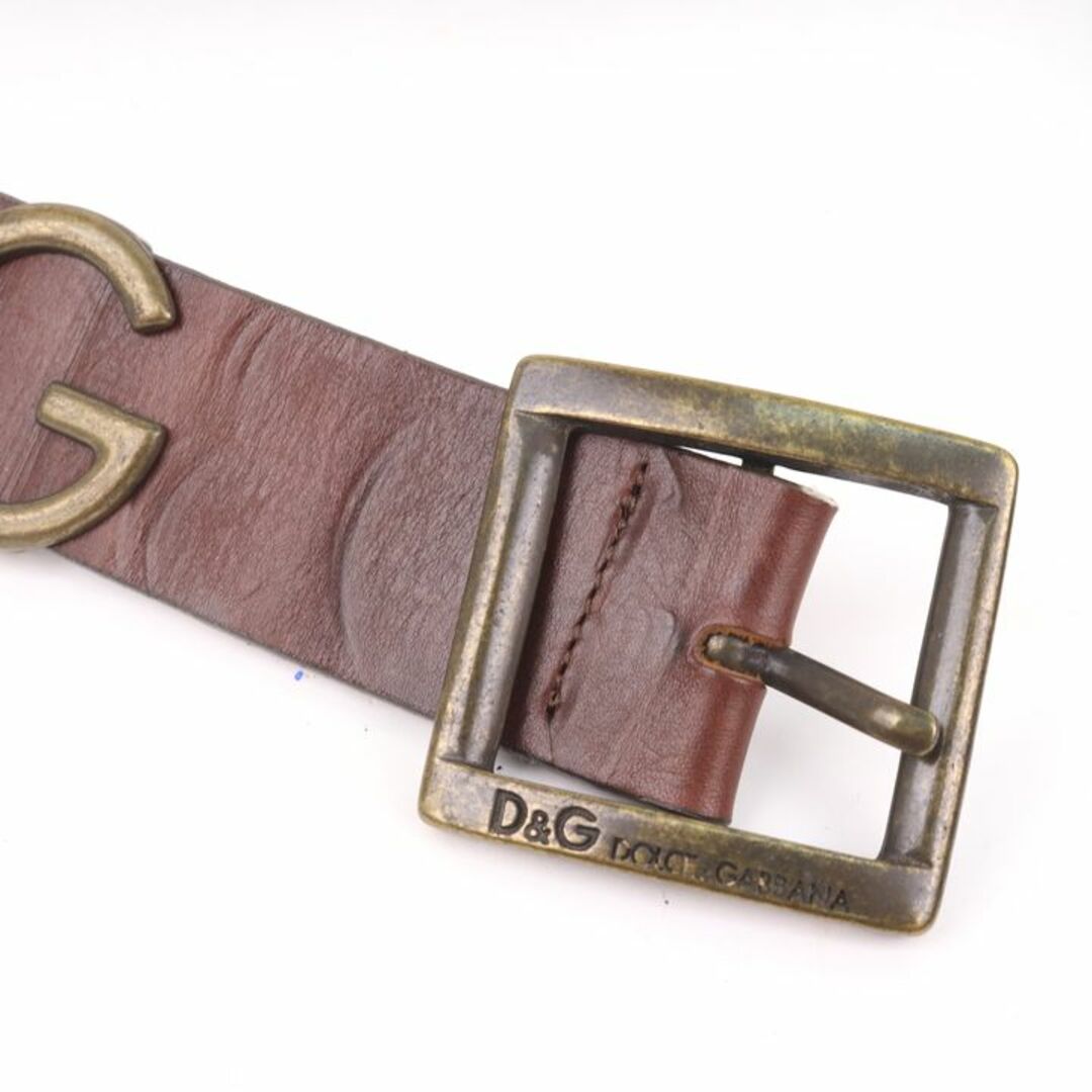 DOLCE&GABBANA - ドルチェ&ガッバーナ ベルト D&G ロゴ/レザー