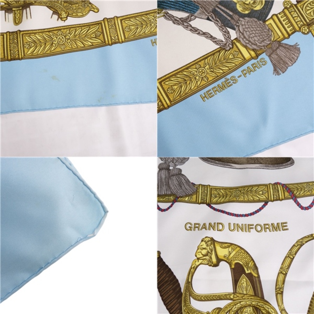 HERMES - エルメス HERMES スカーフ カレ90 GRAND UNIFORME 壮大な制服