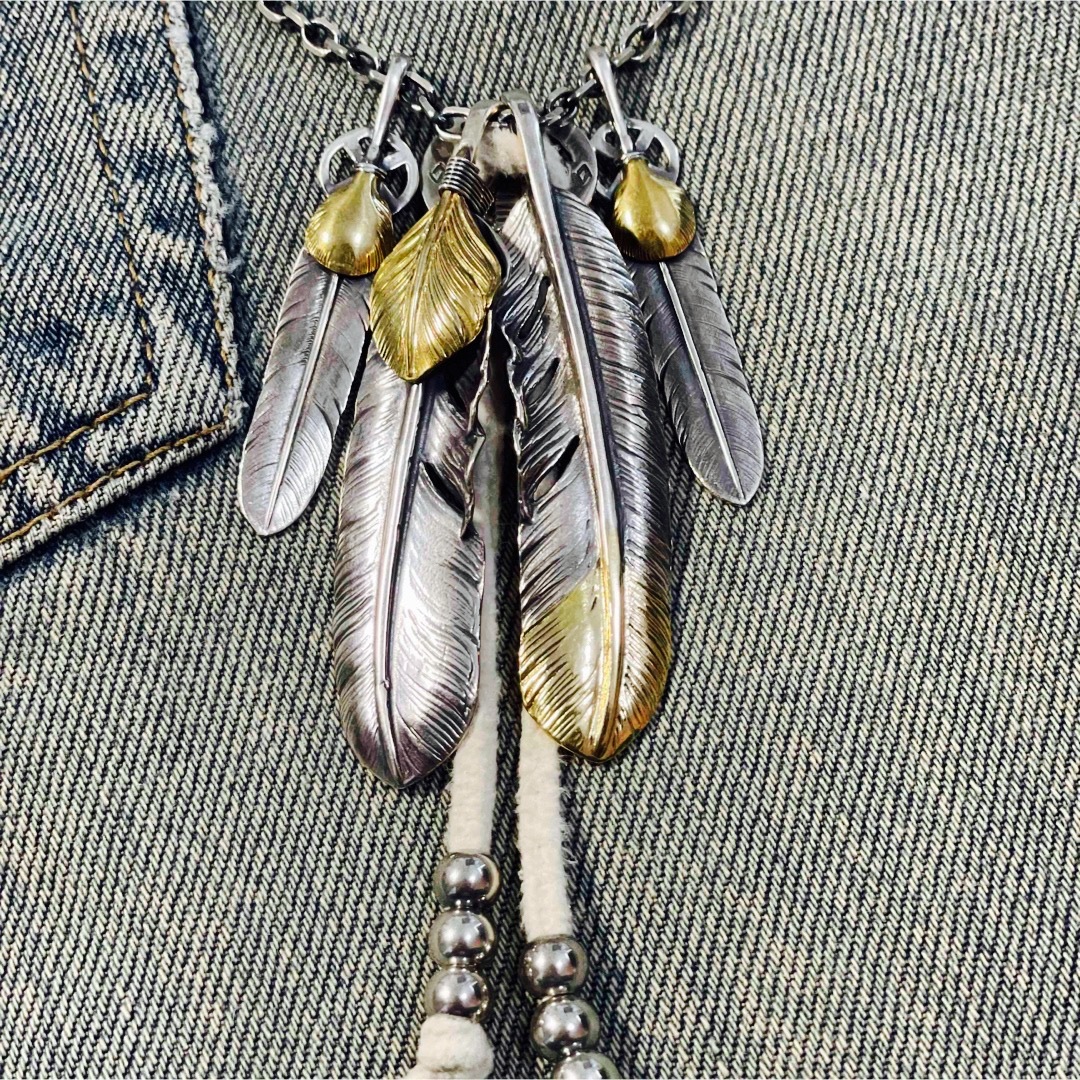 goro's - ゴローズ キムタク神セット 上金 先金特大フェザー 画像全て