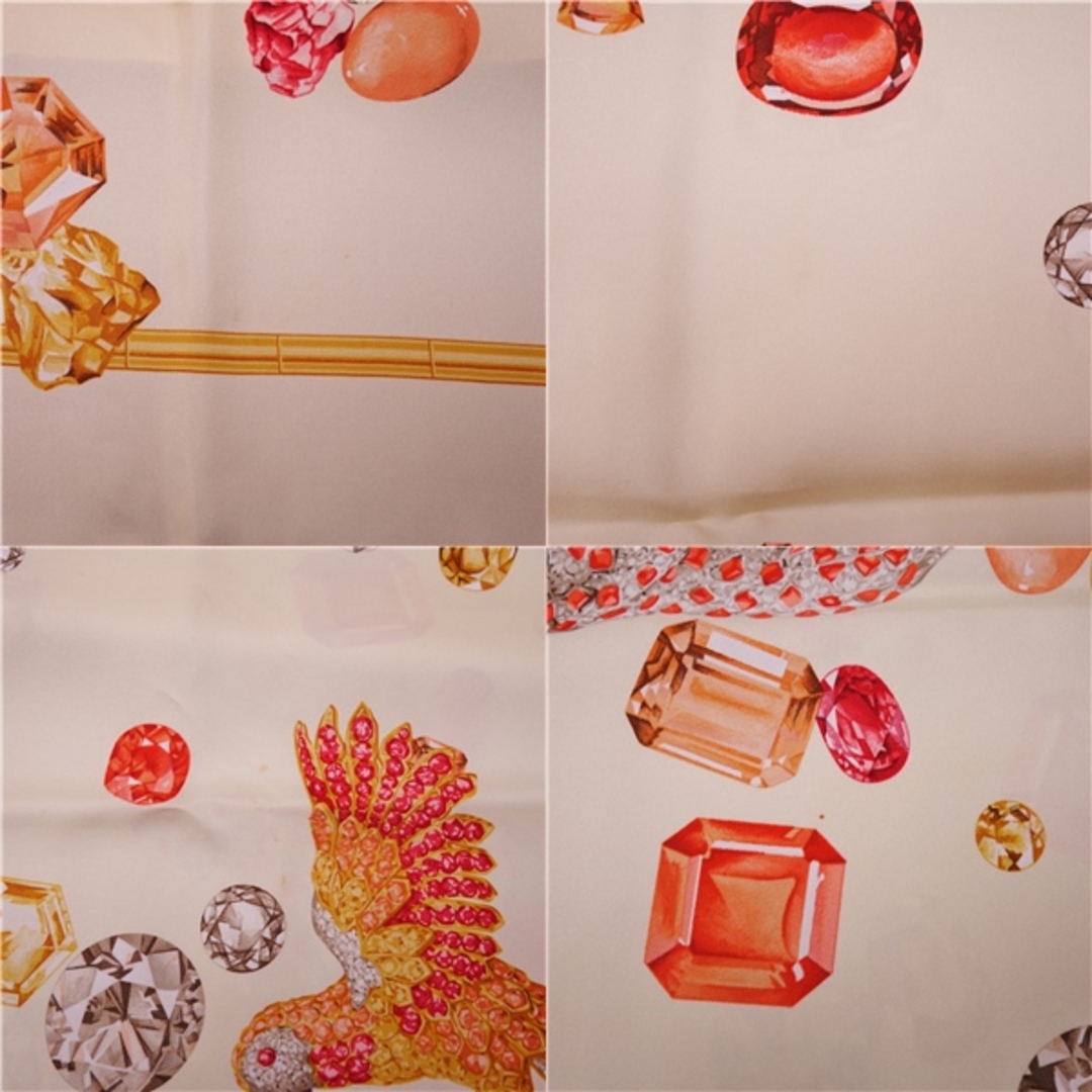 Cartier - カルティエ Cartier スカーフ 宝石柄 ジュエリー柄 シルク