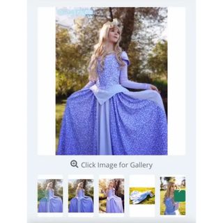 Secret Honey - オーロラ姫ブルードレス(低身長さん向け)の通販 by と