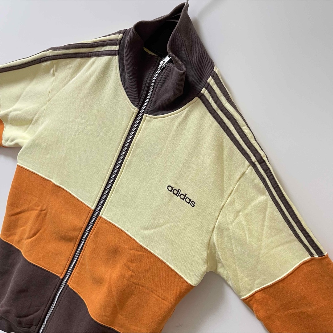 adidas - 90s美品】アディダス刺繍トラックジャケット古着ジャージ 綿