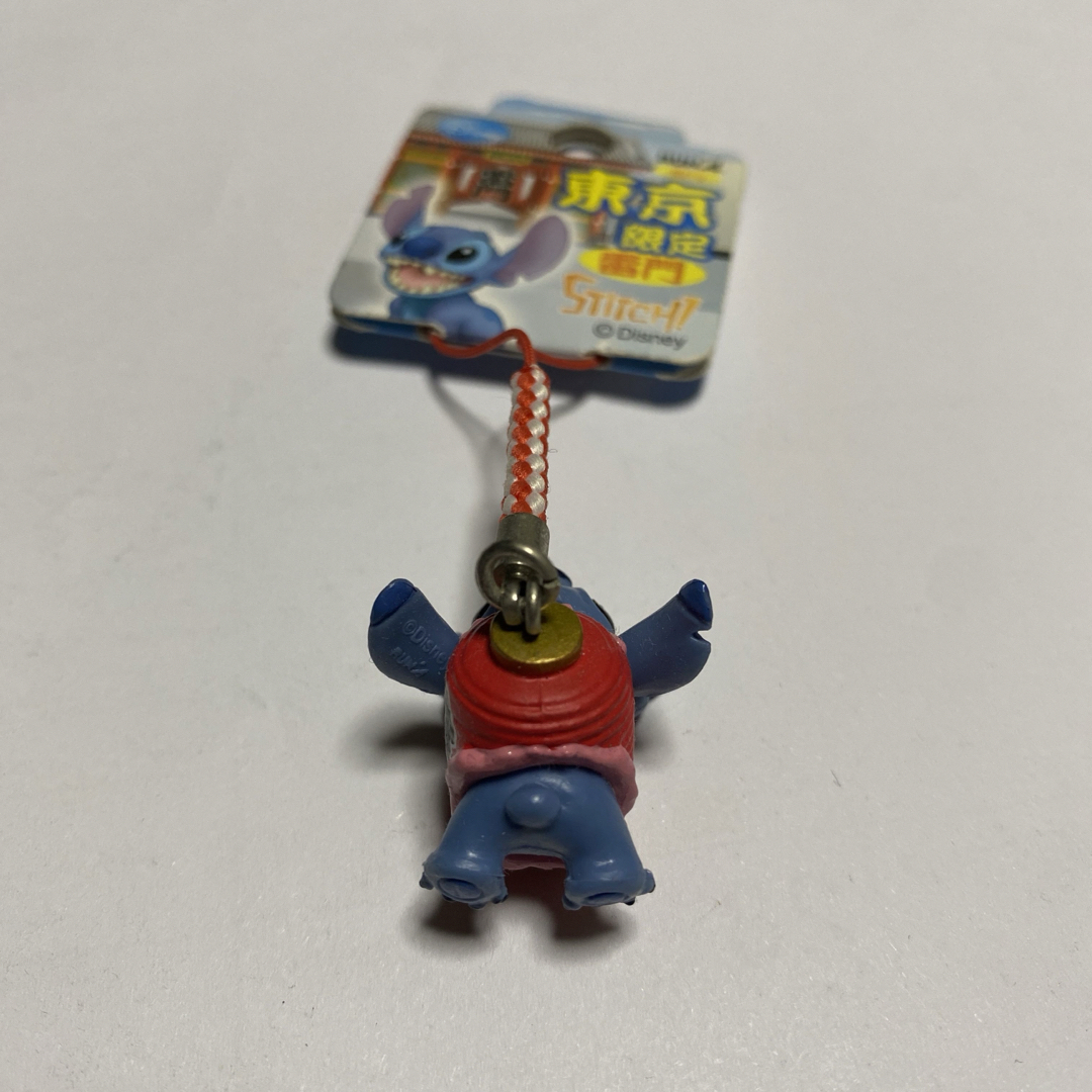 Disney - 東京限定 雷門 スティッチ 根付 キーホルダー ストラップ