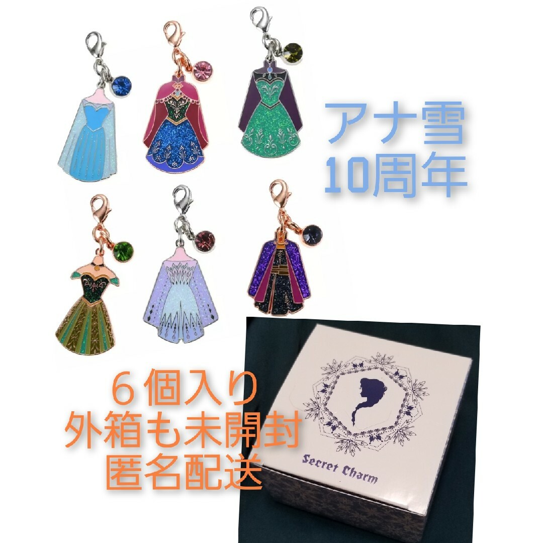 Disney - 10th anniversary アナ＆エルサ シークレットチャームの通販