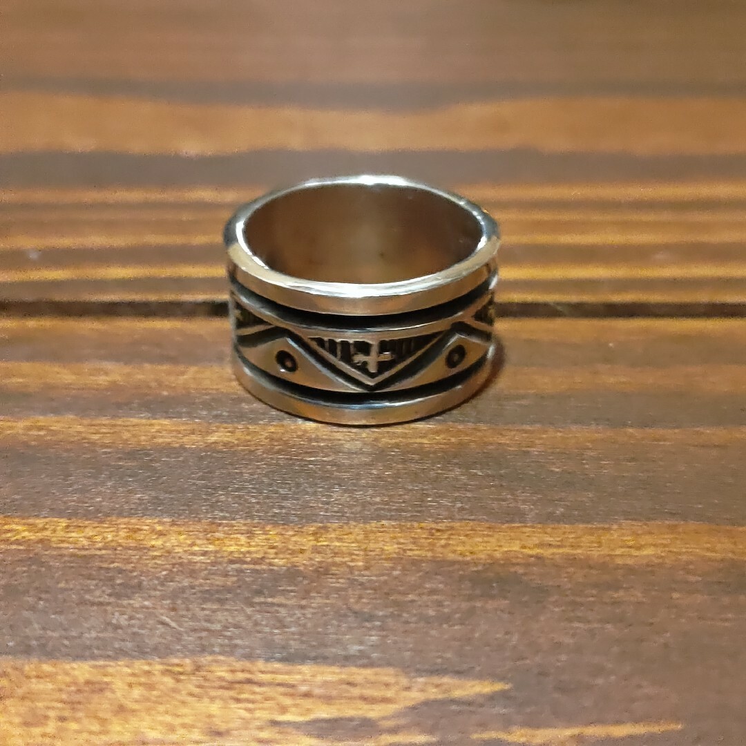 INDIAN JEWELRY - Troy Laner トロイラナー リング 指輪 14号 ナバホ族