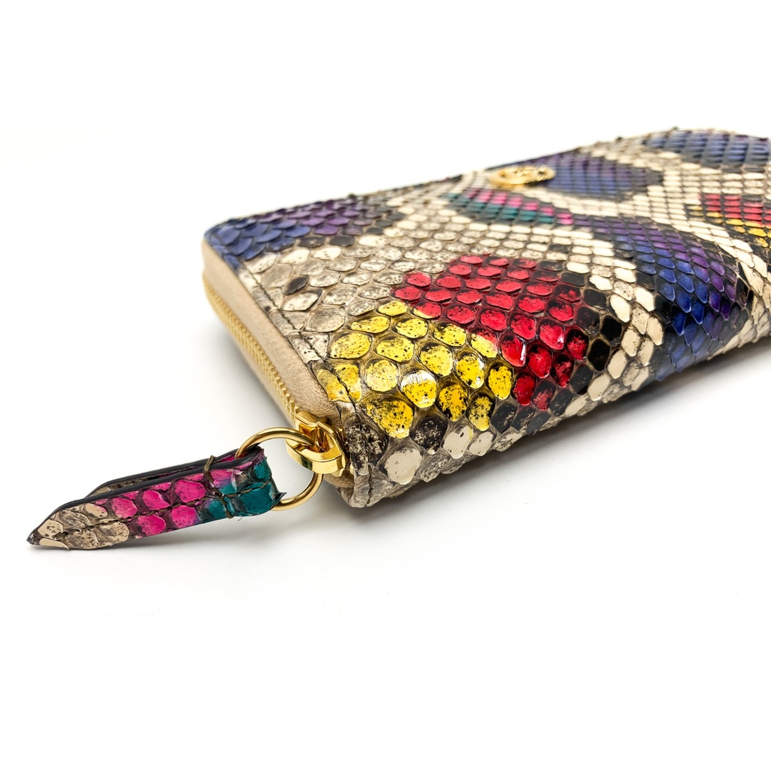 GUCCI - GUCCI グッチ カラフル GGマーモント パイソン 蛇革 レザー