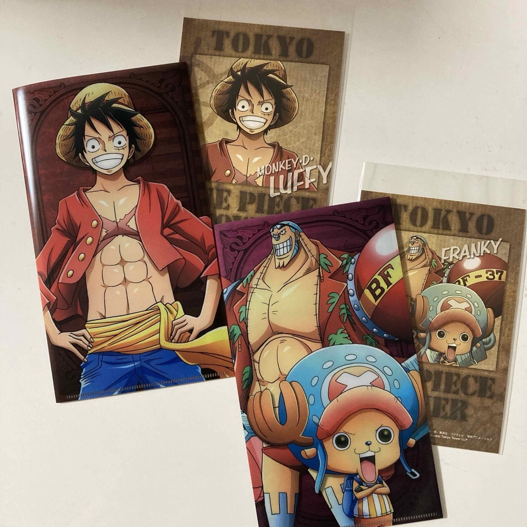 ONE PIECE - 東京ワンピースタワー スリムクリアファイルコレクション