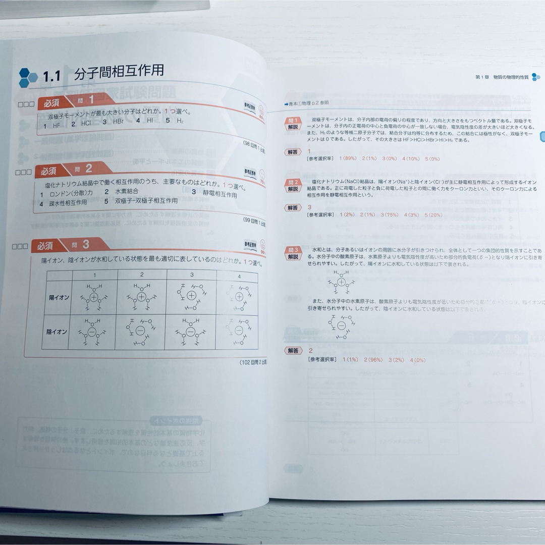 書き込みなし】薬剤師国家試験対策参考書 108回 青本 青問 1〜9巻