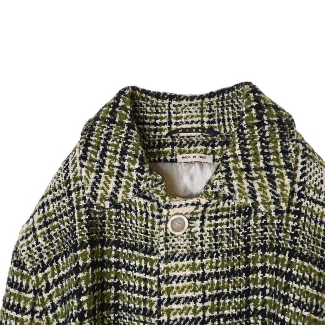 MARNI - MARNI モヘア混 チェック コートの通販 by CYCLE HEARTS