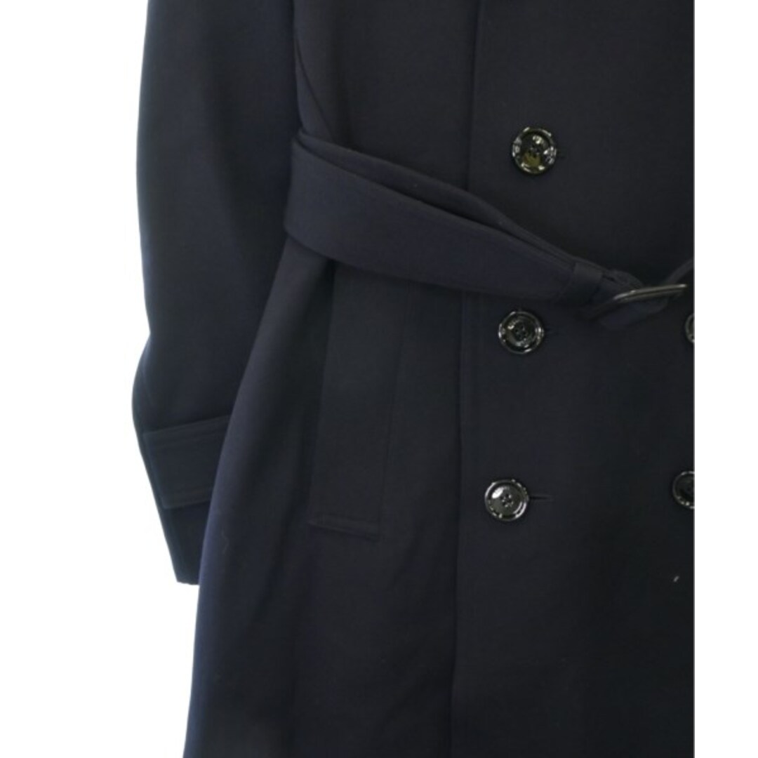 CELINE - CELINE セリーヌ チェスターコート S 紺 【古着】【中古