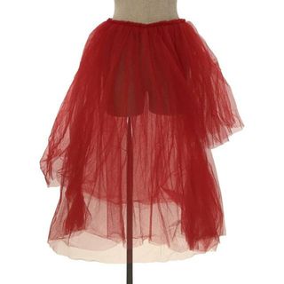 COMME des GARCONS（ロングスカート ・ レッド/赤色系）のフリマ