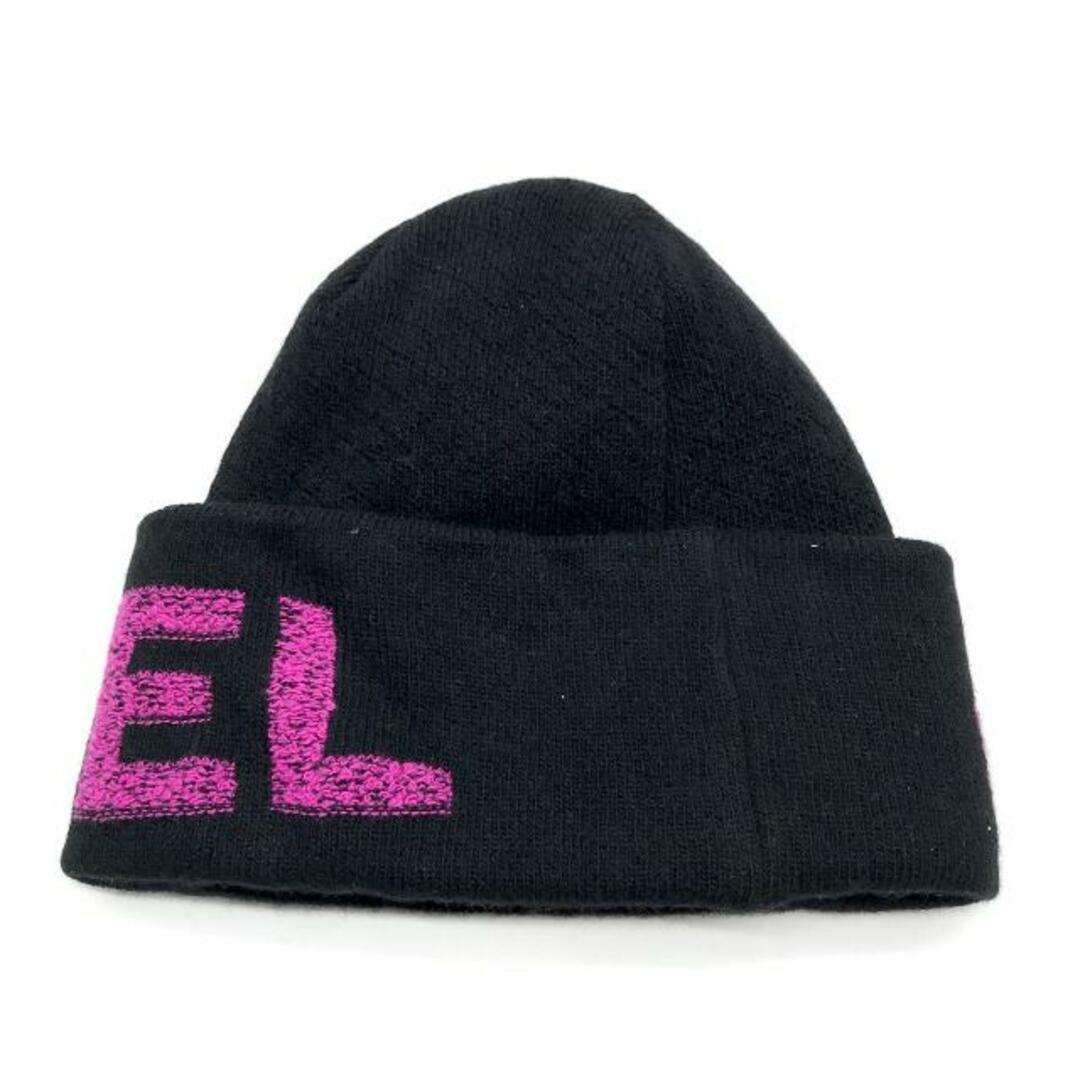 CHANEL - 展示品 CHANEL シャネル ロゴ カシミヤ ニット キャップ 帽子