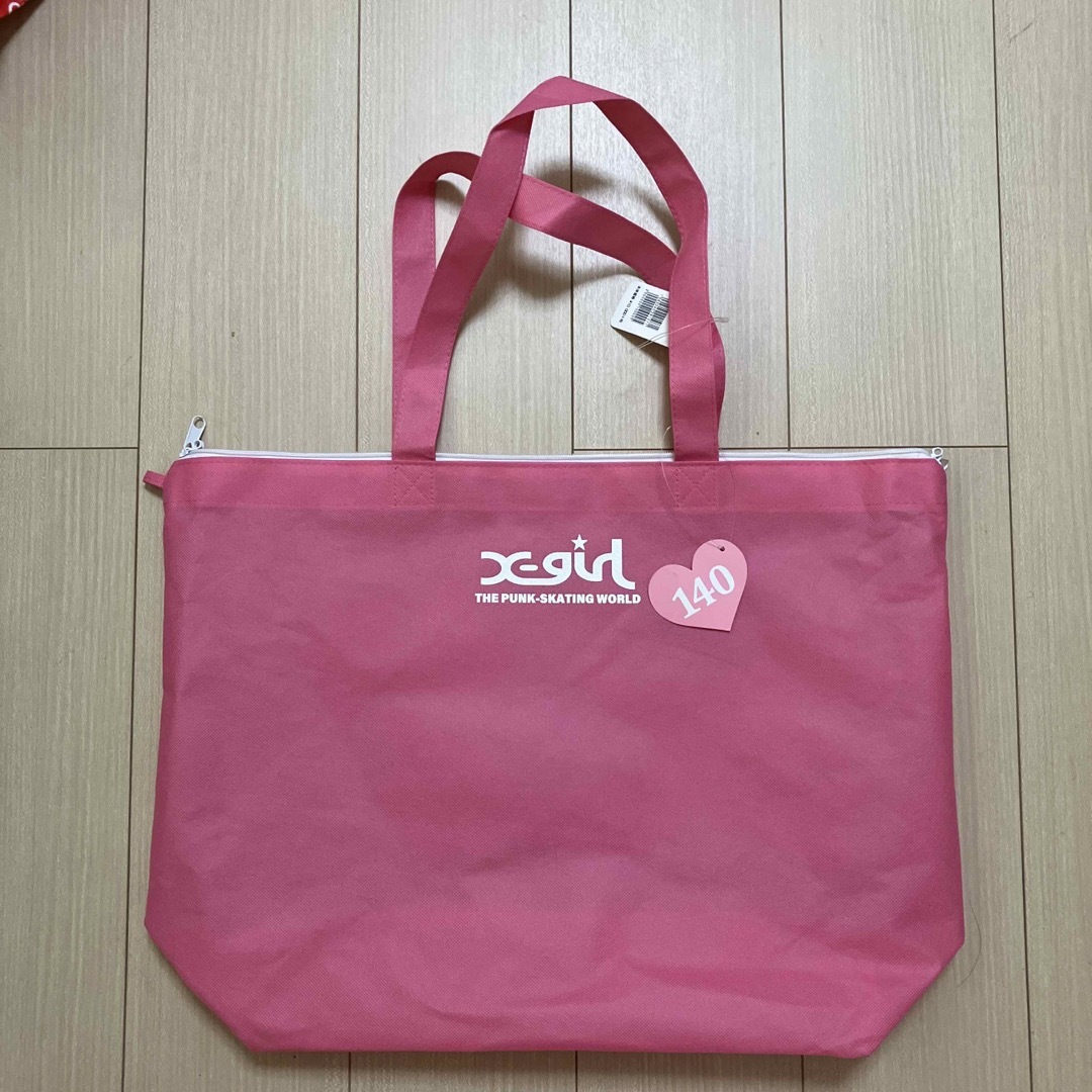 X-girl Stages - エックスガール X－girl 福袋 袋 ピンク タグ付きの