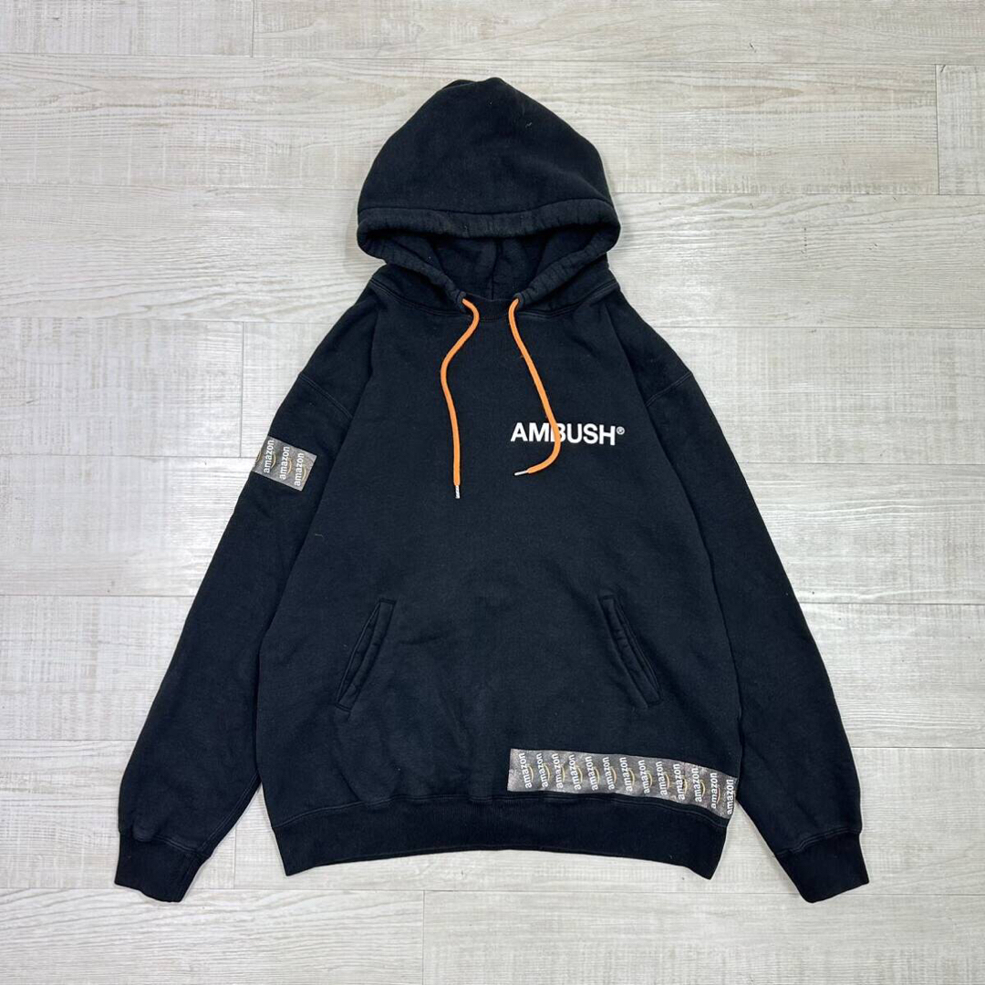 AMBUSH - AMBUSH アマゾン テープ フーディー プルオーバー パーカー